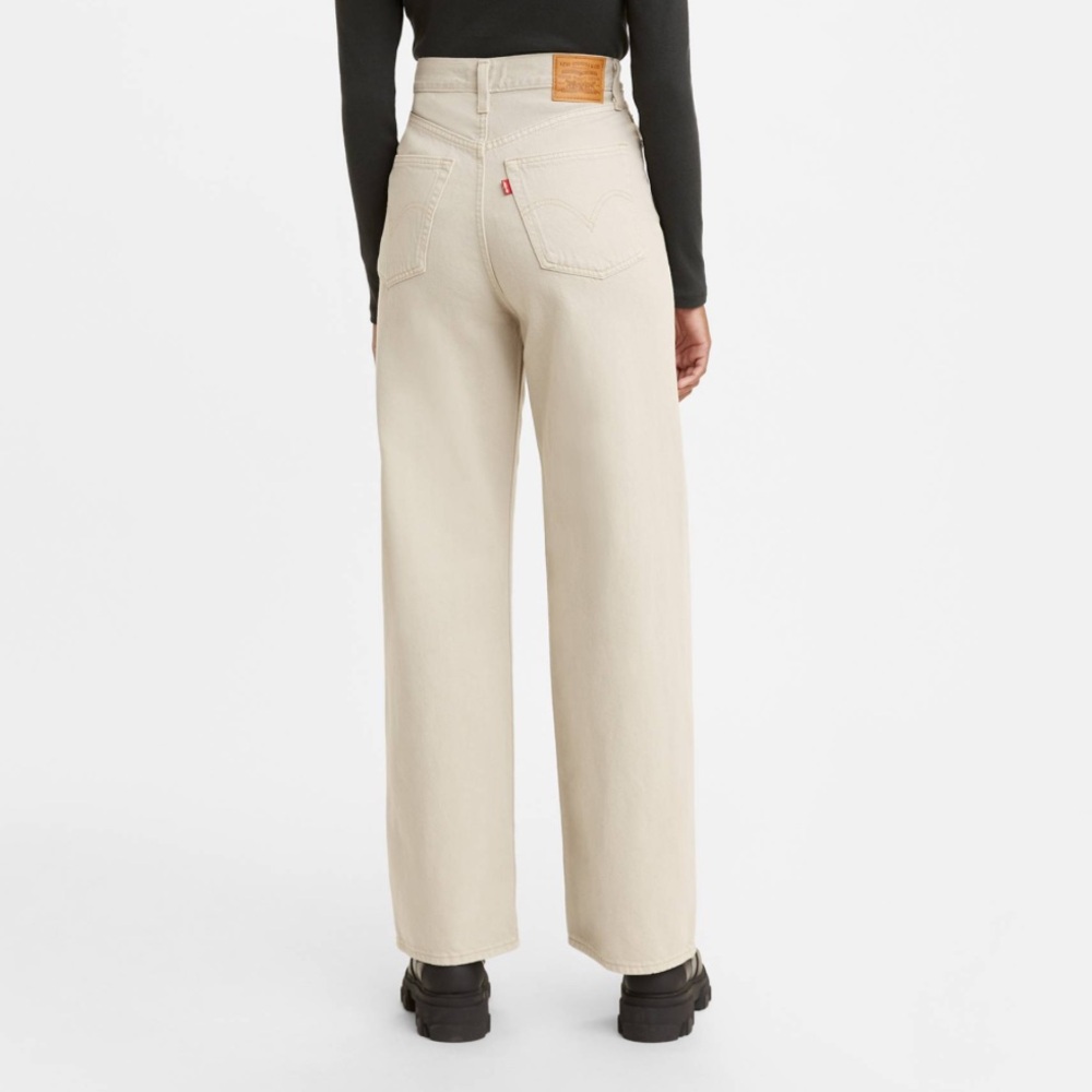Levi's Women's Beige Wide Leg Jeans